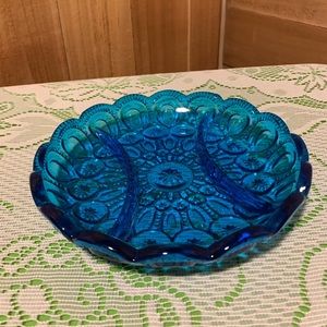 Vintage LE Smith Moon & Stars Relish Dish